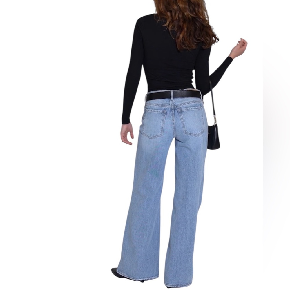 NEW Pacsun Low Rise Super Baggy Jeans 27 Wide Leg Relaxed Streetwear Skater - Picture 4 of 15